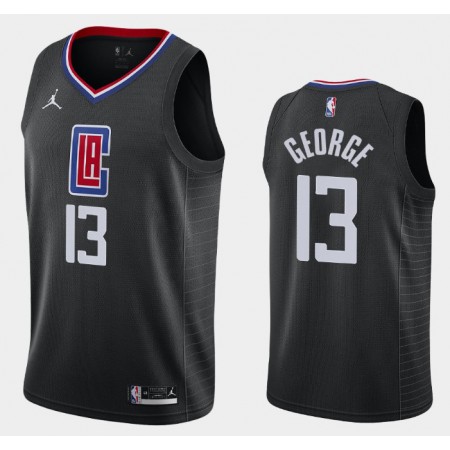 Los Angeles Clippers Paul George 13 Jordan Brand 2020-2021 Statement Edition Miesten Pelipaidat Swingman